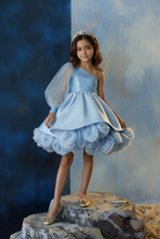 Lade das Bild in den Galerie-Viewer, Elegantes Mädchenkleid mit funkelnden Details