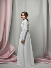 Lade das Bild in den Galerie-Viewer, Weißes Kommunionkleid für Mädchen mit Bolero – Anna Kaval