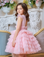Lade das Bild in den Galerie-Viewer, Elegantes Mädchenkleid aus Tüll – individuell nach Wunsch gefertigt