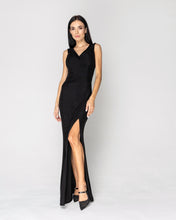 Lade das Bild in den Galerie-Viewer, Glamouröses Abendkleid in Schwarz