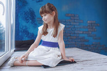 Lade das Bild in den Galerie-Viewer, Kinderkleid/Kommunionkleid/Blümchenkleid Lia