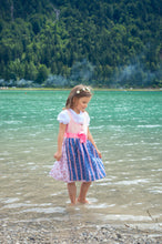 Lade das Bild in den Galerie-Viewer, Kinderdirndl Heide (aus Leinen)