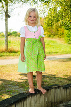 Lade das Bild in den Galerie-Viewer, Kinderdirndl Lola (aus Leinen)