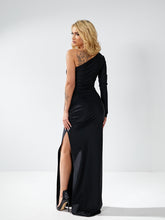Lade das Bild in den Galerie-Viewer, Abendkleid/festliches Kleid schwarz
