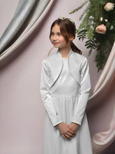 Lade das Bild in den Galerie-Viewer, Kommunionkleid in weiß mit Bolero 
