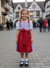 Lade das Bild in den Galerie-Viewer, Kinder Dirndl Kleid – Festliches Trachtenkleid für Mädchen
