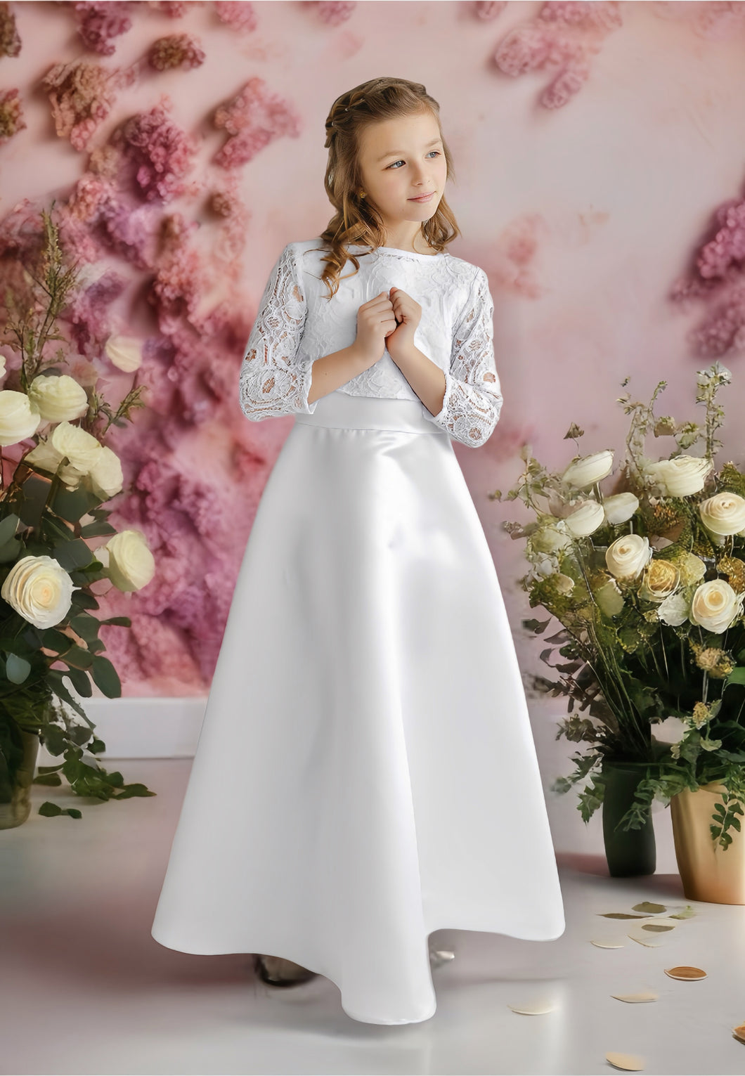 Kommunionkleid & Blumenmädchenkleid Zauberhafte Outfits für kleine Prinzessinnen