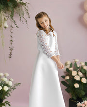 Lade das Bild in den Galerie-Viewer, Kommunionkleid &amp; Blumenmädchenkleid Zauberhafte Outfits für kleine Prinzessinnen

