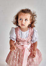 Lade das Bild in den Galerie-Viewer, SALE!!!!Babydirndl/Taufdirndl/Taufkleid Traum aus Seide
